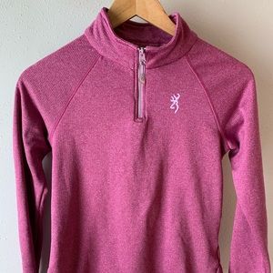 Browning, girls quarter zip